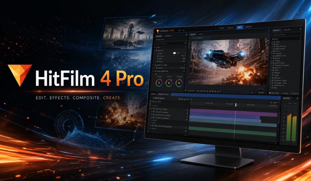 HitFilm 4 Pro Free Download