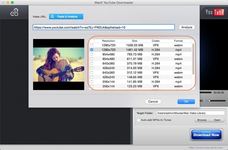 Free youtube downloader for mac os