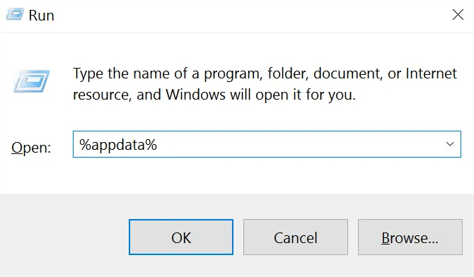 Run the dialog box - Discord Installation Has Failed Error - Fixed