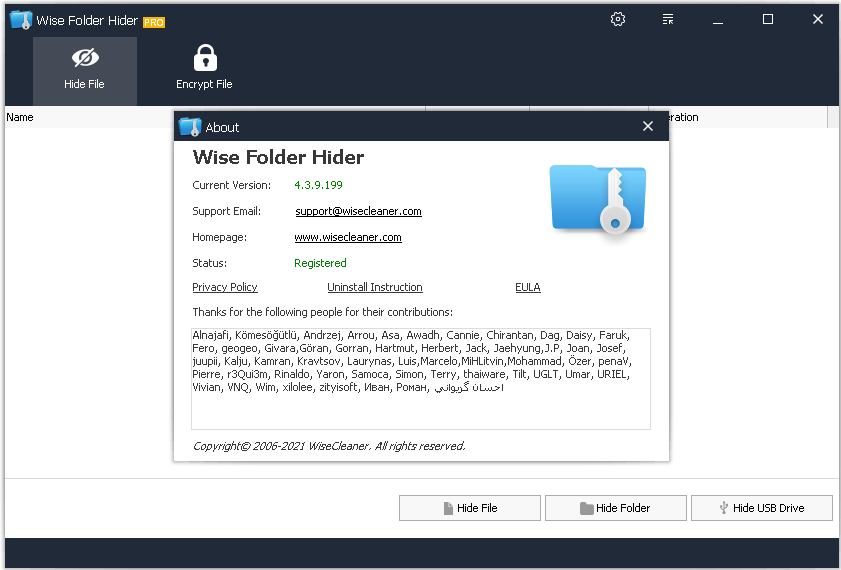 Wise Folder Hider 4.16 Free - Wise Folder Hider 4.16 Free Download