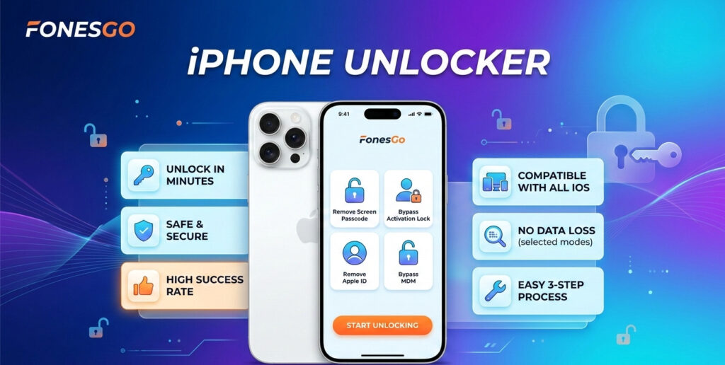FonesGo iphone Unlocker Crack Download