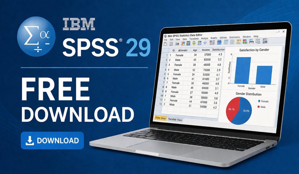SPSS 29 Free Download Full Version With Crack 64-Bit