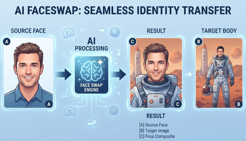 FaceSwap Review: An impressive AI face Swapper for free image 3 - FaceSwap Review: An impressive AI face Swapper for free